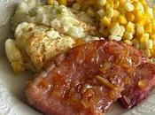 Gingered Steaks with Creamy Deviled Potatoes
