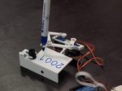 Watch: 3D-Printed Clock Writes Down Time