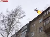 Watch: This Crazy Russian Dude Himself Fire Jump Building