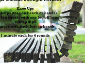 Park Bench Outdoor Strength Workout