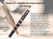 Parker 5th: Unveils Mode Writing Press Release