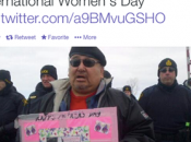 Mohawk People Block Rail Line Protest Missing Murdered Aboriginal Women