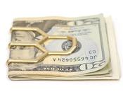 Brass Derby City Money Clip