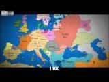Watch 1000 Years European Borders Change