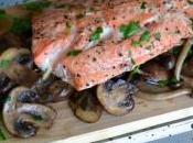 Healthy International Recipe: Maple Glazed Salmon with Wild Mushrooms
