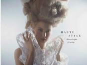 Lindsey Wixson Karl Lagerfeld Harper's Bazaar Magazine, April 2014