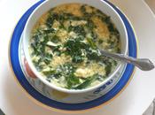 Italian Style Spinach Drop Soup