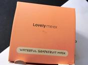 Zzzzz-ing with Sleeping Mask Face Shop Lovely Me:ex Waterful Grapefruit
