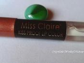 Miss Claire Kiss Proof Lipgloss No.312 Review, Swatches LOTD