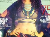 Stands India's Newest Bollywood Sweetheart Shraddha Kapoor VOGUE April 2014 Issue