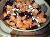 Recipe: Fruit Salad with Cantaloupe, Grapes, Walnuts Goat Cheese