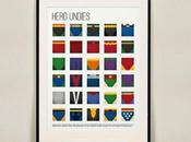 Collage Print Colourful Super Hero Undies