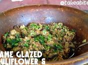 Guest Post South Florida Sage: Sesame Glazed Cauliflower Brussels Sprouts