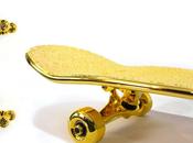 Nothing Screams Baller Like Gold Plated Skateboard