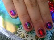 Holo Foils Splats Nails