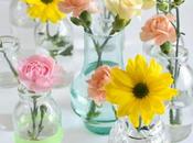 Sunday Bouquet: Plain Bottle With Washi Tape (And Flowers)