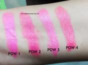 Swatch Santa Maybelline Pink Alert! Lipsticks