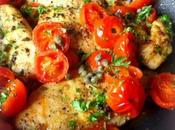 Chicken with Cherry Tomatoes Capers