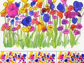 Watercolor Flower Garden