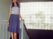 Lavender Stripes Navy