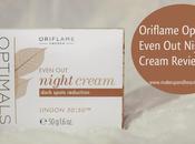 Oriflame Optimals Even Night Cream Review