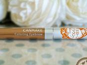 Review: Canmake Coloring Eyebrow Yellow Brown