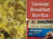 Easy Homemade Sausage Breakfast Burritos
