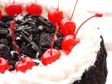 Oreo Cherries Birthday Cake