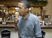 Pictures Barack Obama Eating Cream