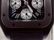 Masculine Monday: Cartier Santos Chrono Black Titanium Watch