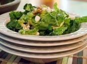 Green Salad with Apples, Goat Cheese, Apple Cinnamon Vinaigrette