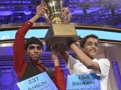 Sriram Hathwar Ansun Sujoe Co-champions Scripps Spell