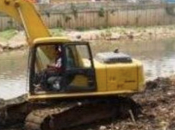 Soldiers Sent Enforce Relocation Ciliwung Riverbank Communities