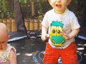 Twins Trampoline Training 160/365