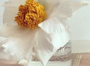 Sunday Bouquet: White Peony Glass Vase