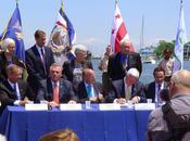 Governors Martin O'malley, Jack Markell, Corbett, Terry Mcauliffe Pledge Save Chesapeake Bay!