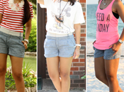 Three Ways Style Soft Denim Shorts