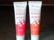 Rimmel Stay Blushed Liquid Cheek Tints Pink (001) Sunkissed Cherry (002)- Review Swatches