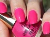 Summer Neon Pink Nails with GOLDEN ROSE Paris #248 Nail Polishes (Swatches)