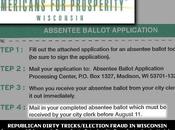 RepublIcan Voter Fraud Wisconsin Felony Counts