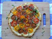 Croatian Summer Heirloom Tomato Tart