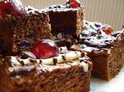 Triple Chocolate Cherry Tray Bake Recipe Scoliosis Association with Jane Asher