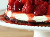 Strawberry Tart with Chocolate Ganache Mascarpone Cream