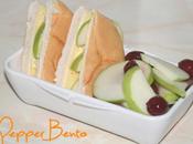 Cheese Apple Roll With Fruit Salad Bento Lunch Box!