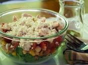 Sweet Potato Chicken Salad Bowl with Lemon Vinaigrette