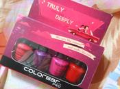 Sneak Peek Colorbar "Pro Mini KIt" Truly Madly Deeply