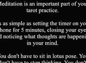 Tarot #39: Meditation