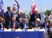 Governors Martin O'malley, Terry Mcauliffe, Jack Markell, Corbett Pledge Save Chesapeake Bay!