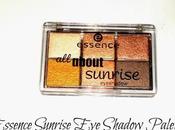 Essence Sunrise Shadow Palette Swatches