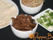 Mongolian Beef Wraps with Spring Onion Bean Sprouts Recipe!